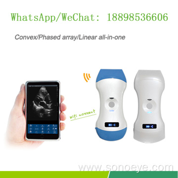 phone type dual heads ultrasound for women